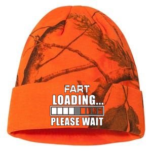 Funny Fart Loading Please Wait Fathers Day Dad Joke Gift Kati Licensed 12" Camo Beanie