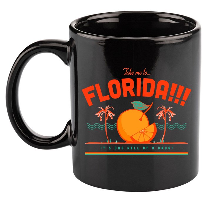 Florida!! 11oz C Handle Ceramic Mug