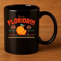 Florida!! 11oz C Handle Ceramic Mug