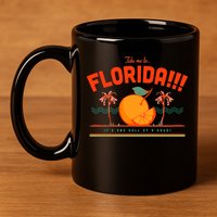 Florida!! 11oz C Handle Ceramic Mug