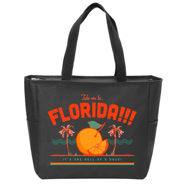 Florida!! Zip Tote Bag