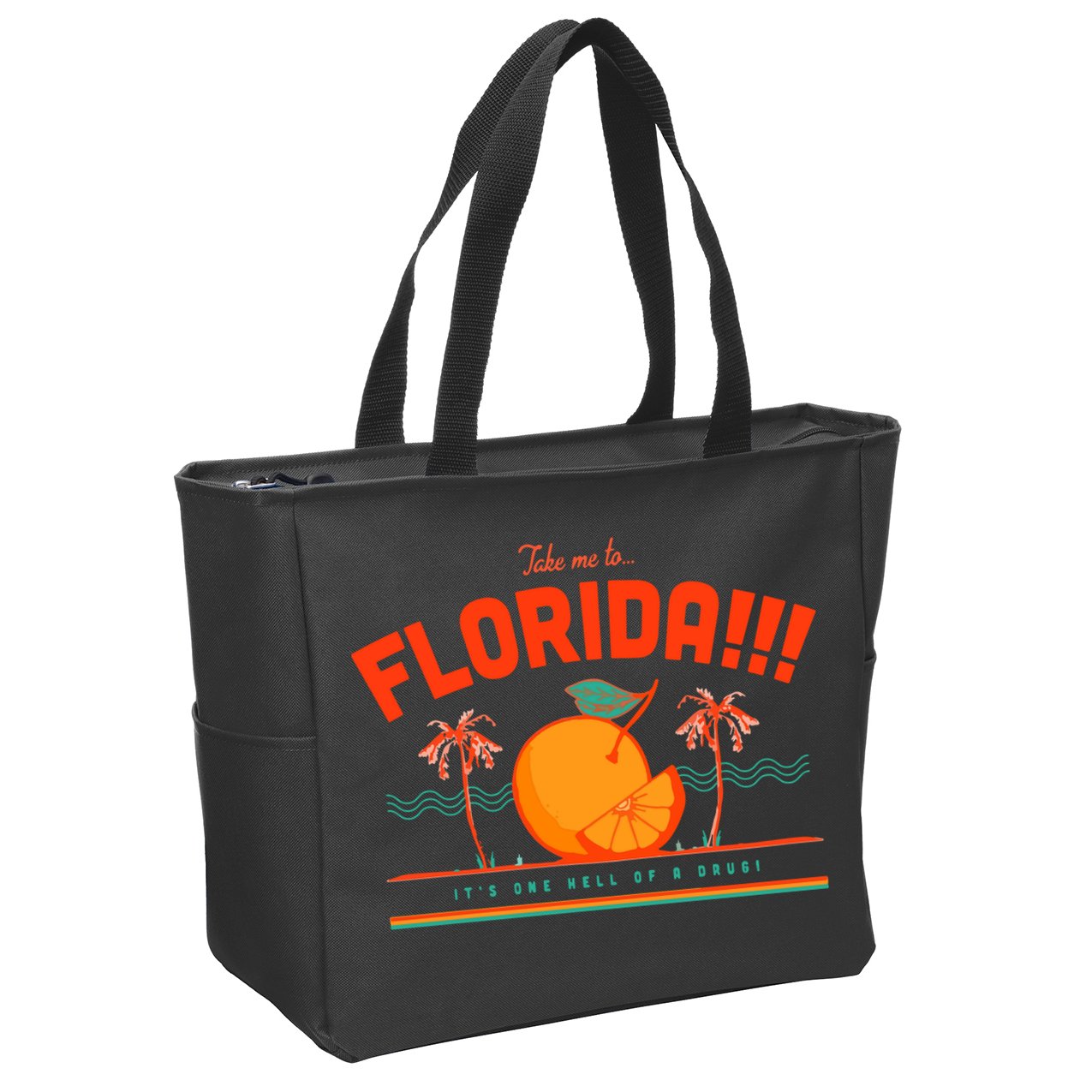 Florida!! Zip Tote Bag