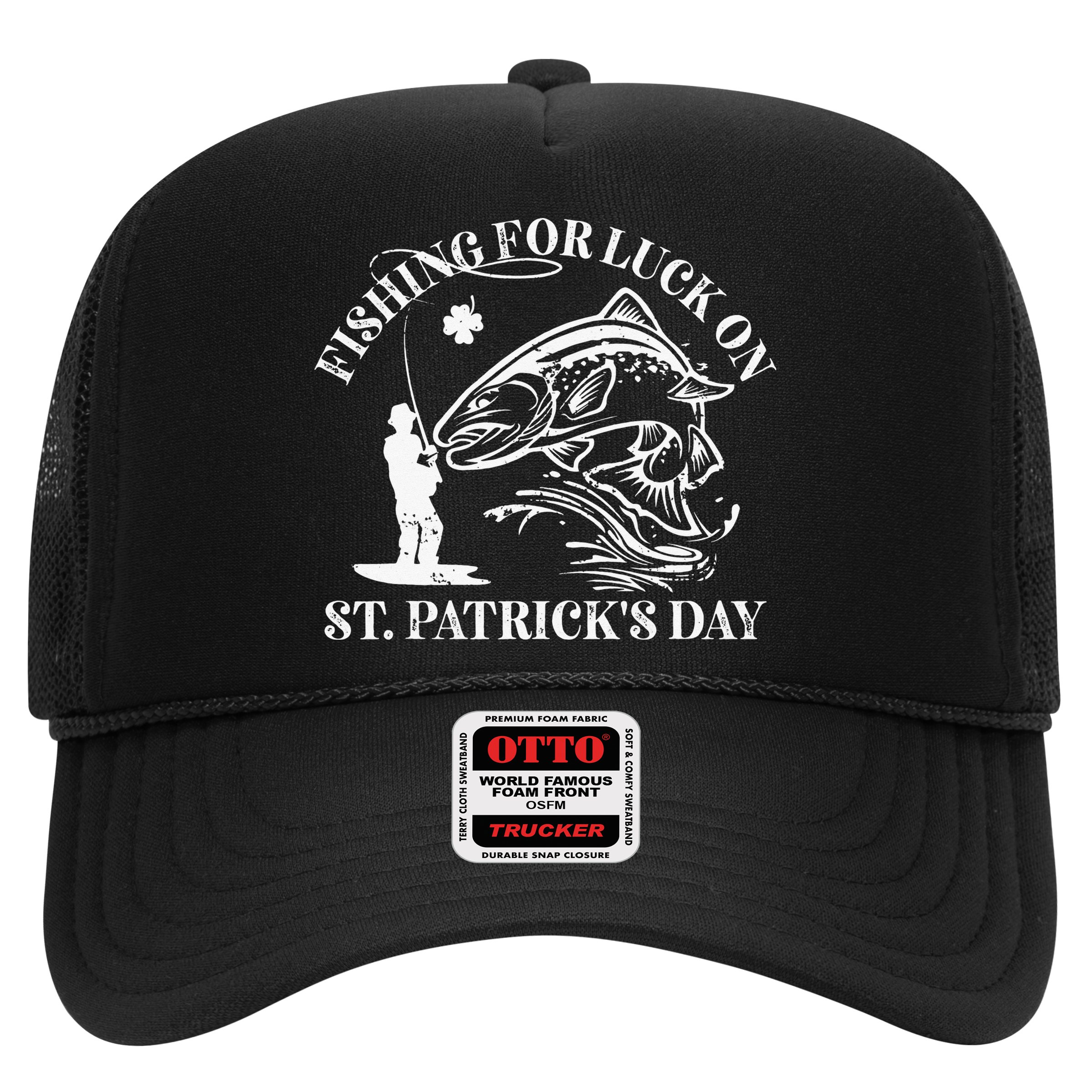 Fishing for luck on St. Patrick's Day Trout Fly Fishing Lake Hat