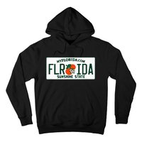 Florida Fl License Plate Classic Hoodie