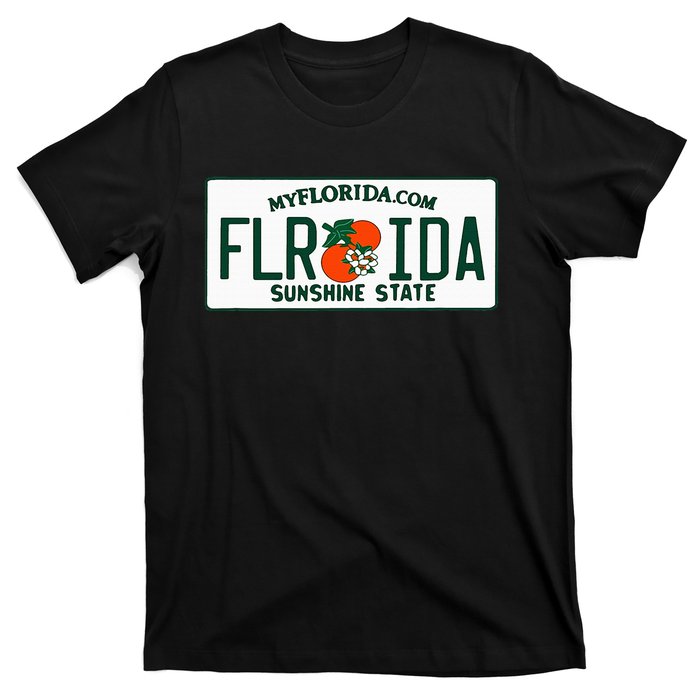 Florida Fl License Plate Classic T-Shirt