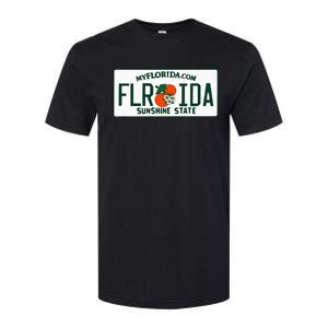 Florida Fl License Plate Classic Softstyle CVC T-Shirt