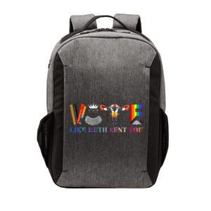 Funny Feminist Lgbt Vote Like Ruth Sent You Vector Backpack