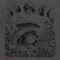 Funny Frog Meme My Wrath Is Infinite Frog Pond Vector Backpack