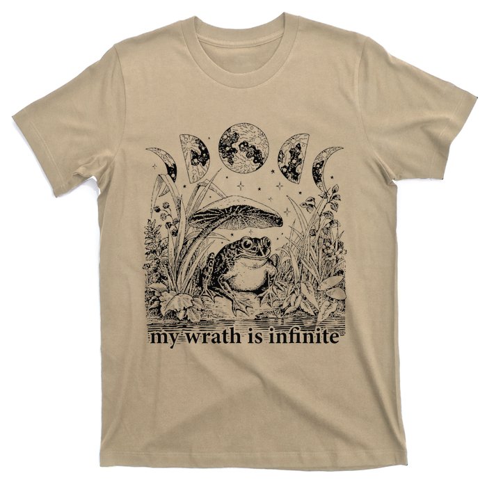 Funny Frog Meme My Wrath Is Infinite Frog Pond T-Shirt