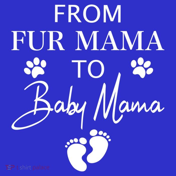 From Fur Mama To Mama Dog Cat Owner New Mom Pregnant Gift Baby Bodysuit
