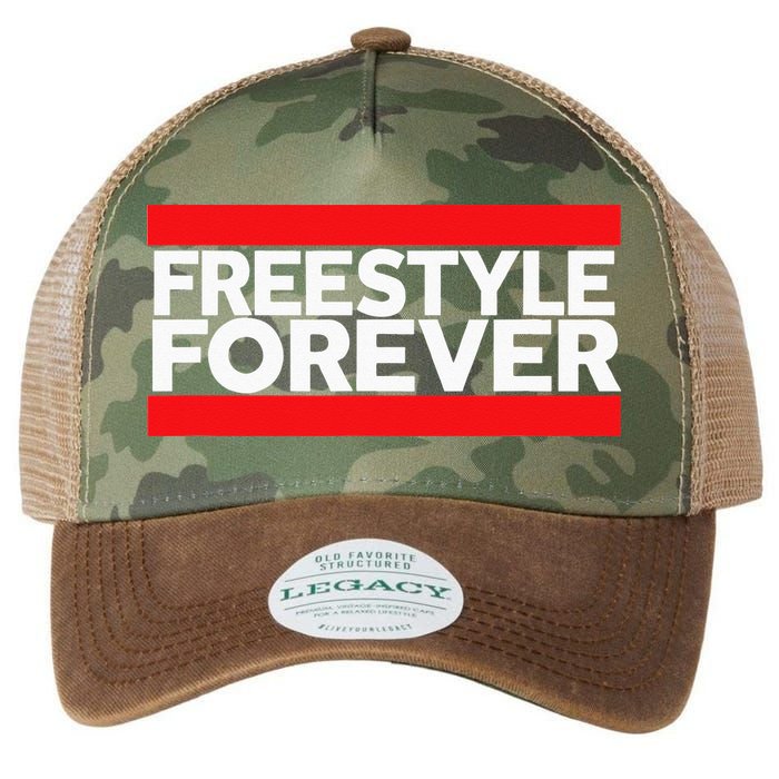 Freestyle Forever Music Fan 80s Retro Rap Style Graphic Legacy Tie Dye Trucker Hat