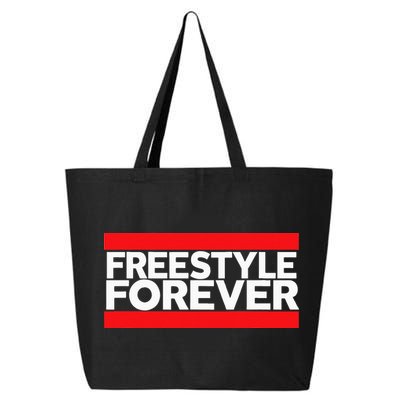 Freestyle Forever Music Fan 80s Retro Rap Style Graphic 25L Jumbo Tote
