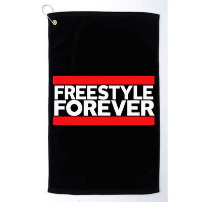 Freestyle Forever Music Fan 80s Retro Rap Style Graphic Golf Towel