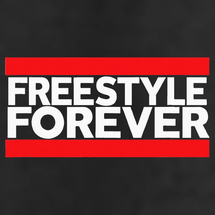 Freestyle Forever Music Fan 80s Retro Rap Style Graphic Golf Towel