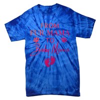 From Fur Mama To Mama Dog Cat Owner New Mom Pregnant Gift Tie-Dye T-Shirt