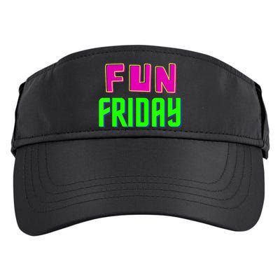 Fun Friday Motivational Positive Adult Drive Performance Visor