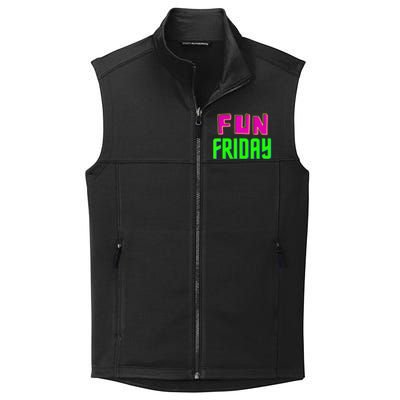 Fun Friday Motivational Positive Collective Smooth Fleece Vest