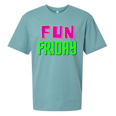 Fun Friday Motivational Positive Sueded Cloud Jersey T-Shirt