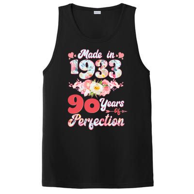 Flower Floral Made In 1933 90 Years Of Perfection PosiCharge Competitor Tank