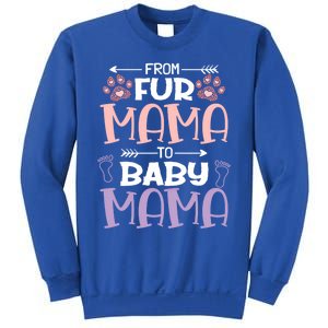 From Fur Mama To Mama Design Mom To Be Gift Sweatshirt