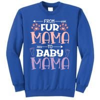 From Fur Mama To Mama Design Mom To Be Gift Sweatshirt