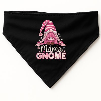 Flower For Mom Gnomies Cute Gnome Mom Happy Mother's Day USA-Made Doggie Bandana