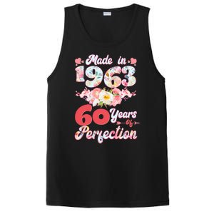 Flower Floral Made In 1963 60 Years Of Perfection PosiCharge Competitor Tank