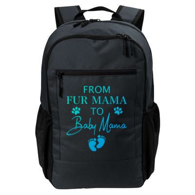 From Fur Mama To Mama Dog Cat Owner New Mom Pregnant Gift Daily Commute Backpack