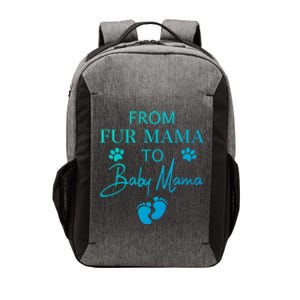 From Fur Mama To Mama Dog Cat Owner New Mom Pregnant Gift Vector Backpack