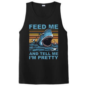 Funny Feed Me And Tell Me IM Pretty Shark Ocean Biologists PosiCharge Competitor Tank