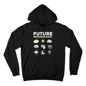 Funny Future Meteorologist Art For Weatherman Hoodie