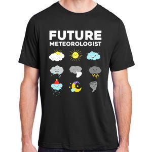 Funny Future Meteorologist Art For Weatherman Adult ChromaSoft Performance T-Shirt