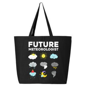 Funny Future Meteorologist Art For Weatherman 25L Jumbo Tote