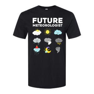 Funny Future Meteorologist Art For Weatherman Softstyle CVC T-Shirt