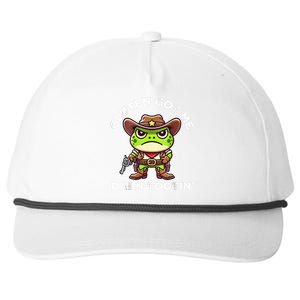 Funny Frog Meme Gluten Got Me Darn Tootin Gluten Free Diet Snapback Five-Panel Rope Hat