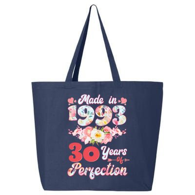 Flower Floral Made In 1993 30 Years Of Perfection 25L Jumbo Tote