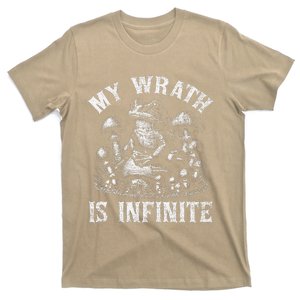 Funny Frog Meme My Wrath Is Infinite Frog Pond T-Shirt