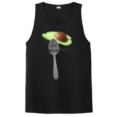 Funny Feed Me Avocado Spoon Food Meaningful Gift PosiCharge Competitor Tank