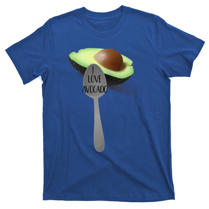 Funny Feed Me Avocado Spoon Food Meaningful Gift T-Shirt