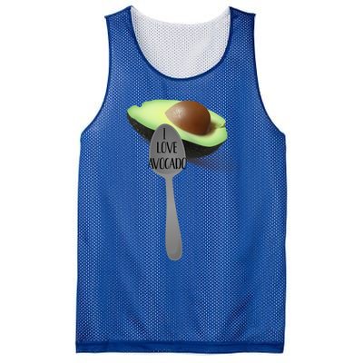 Funny Feed Me Avocado Spoon Food Meaningful Gift Mesh Reversible Basketball Jersey Tank