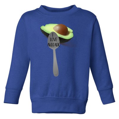 Funny Feed Me Avocado Spoon Food Meaningful Gift Toddler Sweatshirt