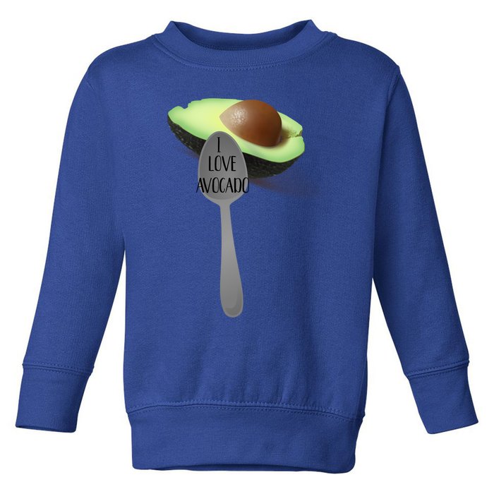 Funny Feed Me Avocado Spoon Food Meaningful Gift Toddler Sweatshirt