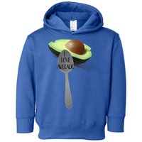 Funny Feed Me Avocado Spoon Food Meaningful Gift Toddler Hoodie