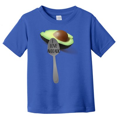 Funny Feed Me Avocado Spoon Food Meaningful Gift Toddler T-Shirt