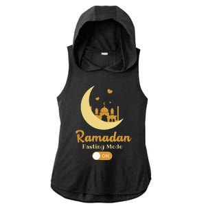 Funny Fasting Mode Ramadan On Cool Islamic Fasting For Ladies PosiCharge Tri-Blend Wicking Draft Hoodie Tank