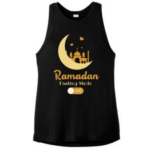 Funny Fasting Mode Ramadan On Cool Islamic Fasting For Ladies PosiCharge Tri-Blend Wicking Tank