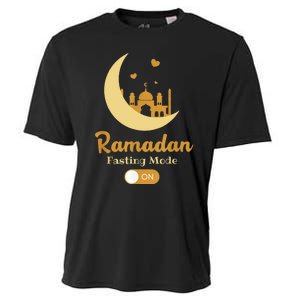 Funny Fasting Mode Ramadan On Cool Islamic Fasting For Cooling Performance Crew T-Shirt