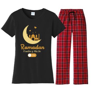 Funny Fasting Mode Ramadan On Cool Islamic Fasting For Women's Flannel Pajama Set