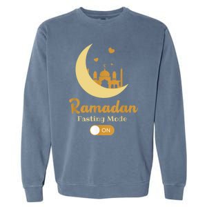 Funny Fasting Mode Ramadan On Cool Islamic Fasting For Garment-Dyed Sweatshirt