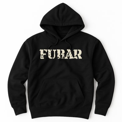 Fubar Funny Military Slang Design Hoodie